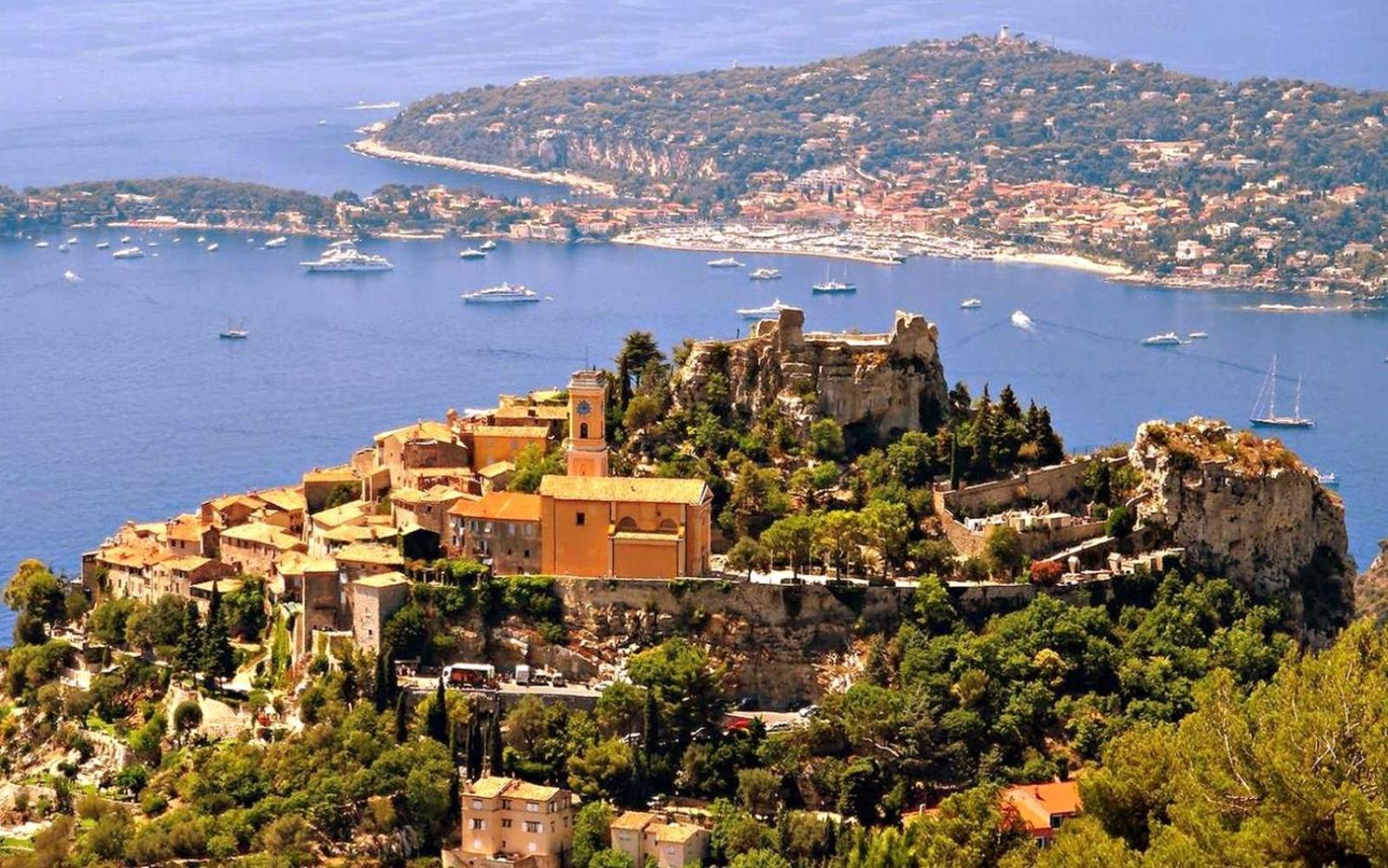 Eze - Appartement Dans Bas De Villa Avec Piscine Pres De Monaco Екстер'єр фото