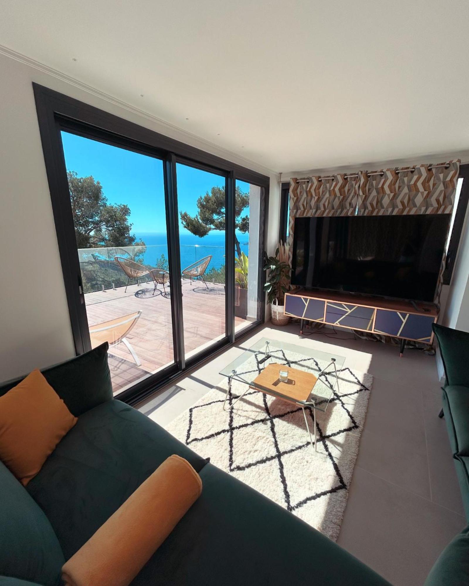 Eze - Appartement Dans Bas De Villa Avec Piscine Pres De Monaco Екстер'єр фото